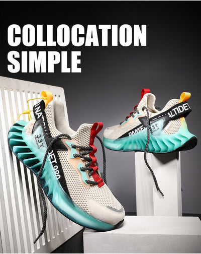 Zapatillas Deportivas para Hombre con Amortiguación de Impacto y Suela Reflectante - Image 26