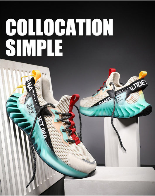 Zapatillas Deportivas para Hombre con Amortiguación de Impacto y Suela Reflectante - Image 26