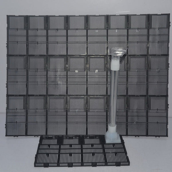 Placa Filtro de Fondo con Sistema de Aire para Acuario