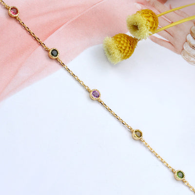 Pulsera de Plata Esterlina 925 con Turmalina - Diseño Elegante y Versátil para Mujer - Image 3