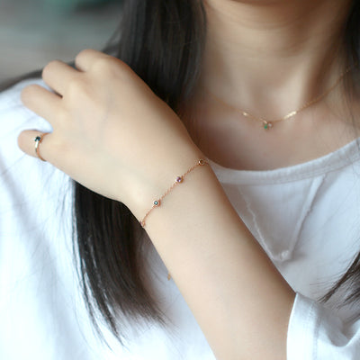 Pulsera de Plata Esterlina 925 con Turmalina - Diseño Elegante y Versátil para Mujer - Image 4