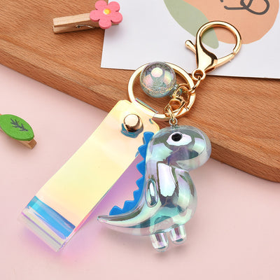 Llavero Dinosaurio Adorable de Acrílico - Accesorio para Parejas - Image 7