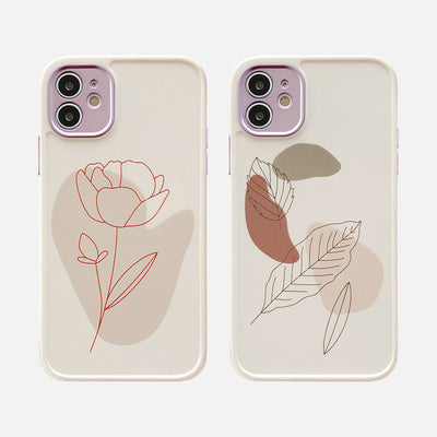 Funda para Celular con Diseño Vintage de Flores y Hojas - Image 21