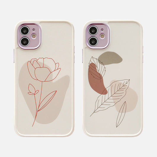 Funda para Celular con Diseño Vintage de Flores y Hojas - Image 21