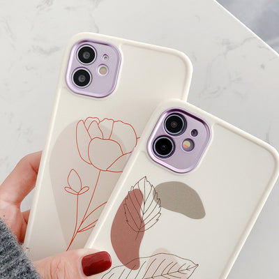 Funda para Celular con Diseño Vintage de Flores y Hojas - Image 4