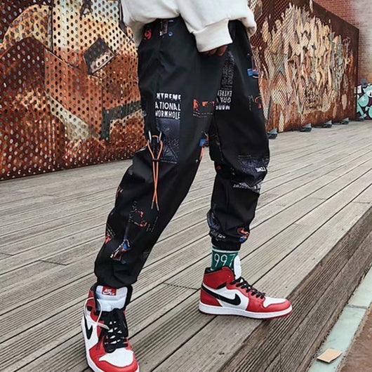 Pantalones Cortos Cropped Hip-Hop para Verano - Image 12