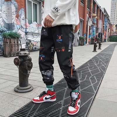 Pantalones Cortos Cropped Hip-Hop para Verano - Image 3