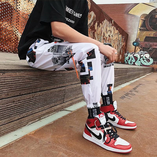 Pantalones Cortos Cropped Hip-Hop para Verano
