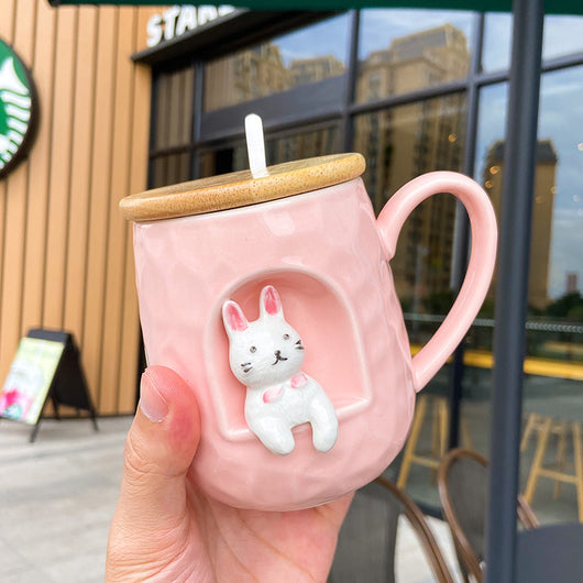 Taza Térmica Shiba Inu con Tapa y Relieve 3D - Vaso para Oficina - Image 10