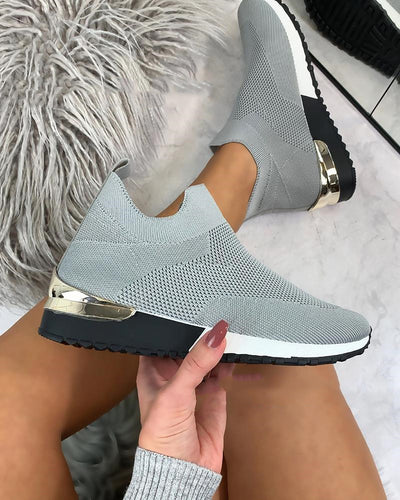 Zapatos Deportivos Elásticos Talla Grande para Mujer - Modelos Europeos de Importación - Image 11