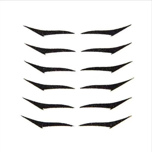 Adhesivos de Sombra y Delineador Reutilizables - Maquillaje de Ojos Grandes Natural