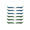 Blue Green 6 To 12 Stickers