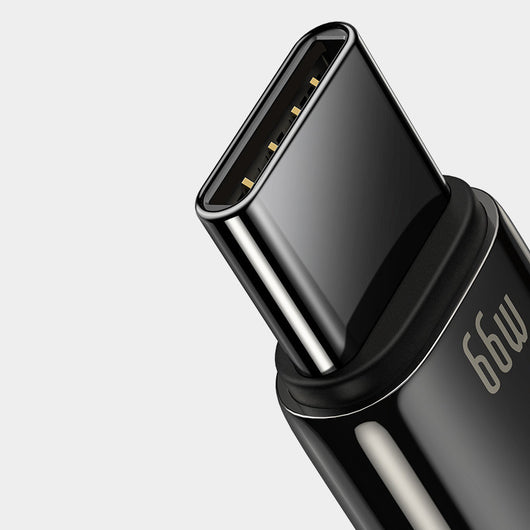 Cable USB C Baseus 66W Carga Rápida 5A 6A - Image 8
