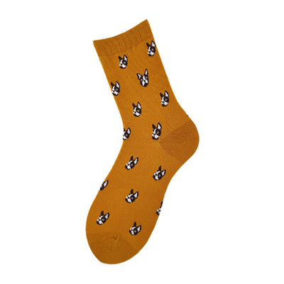 Calcetines Estampados para Parejas - Diseño Perros Cartoon Divertidos - Image 11