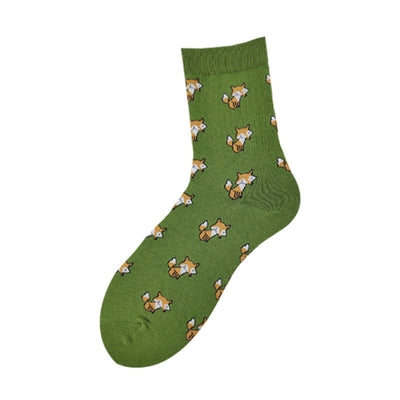 Calcetines Estampados para Parejas - Diseño Perros Cartoon Divertidos - Image 6