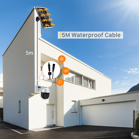Cámara de Vigilancia WiFi con Energía Solar
