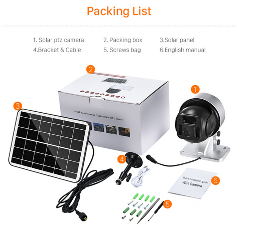 Cámara de Vigilancia WiFi con Energía Solar - Image 4