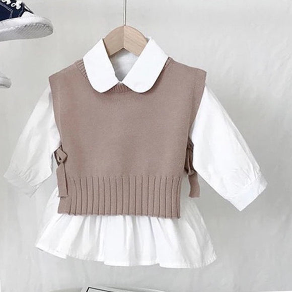 Suéter Fino de Lana para Niña - Ropa Cómoda y Elegante