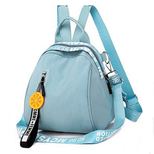 Mochila de Viaje Casual Coreana para Mujer con Estampado Fashion y Múltiples Funciones - Image 11