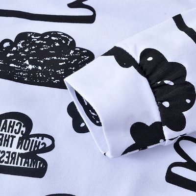 Conjunto de 3 Piezas para Bebé con Estampado Nube - Image 10