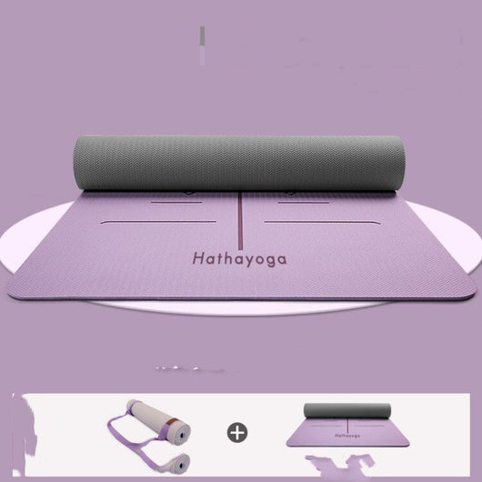 Tapete de Yoga Antideslizante para Principiantes - Colchoneta de Ejercicio - Image 6