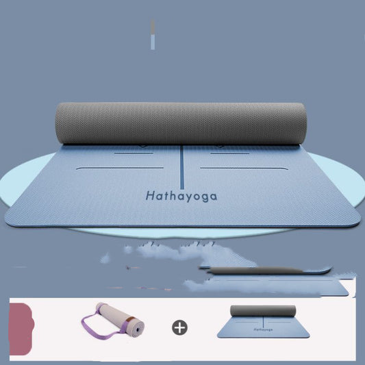 Tapete de Yoga Antideslizante para Principiantes - Colchoneta de Ejercicio