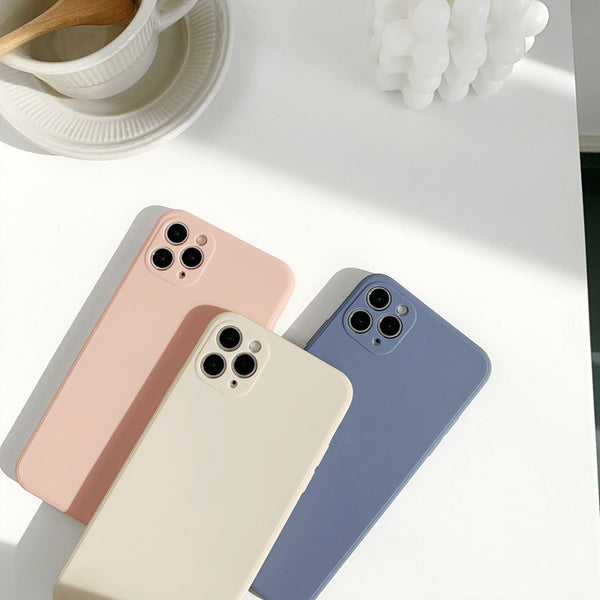 Funda de Silicona Sólida para Celular