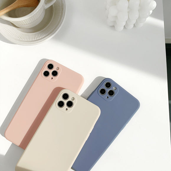 Funda de Silicona Sólida para Celular