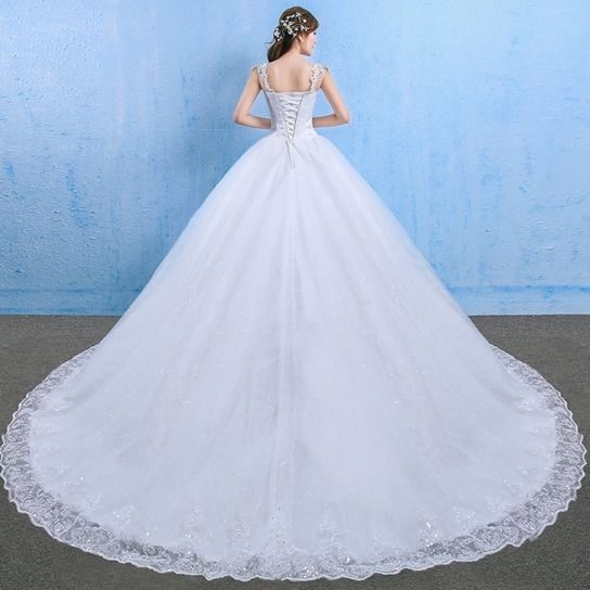 Vestido de Novia Elegante con Diamantes, Diseño Asimétrico para Primavera y Verano