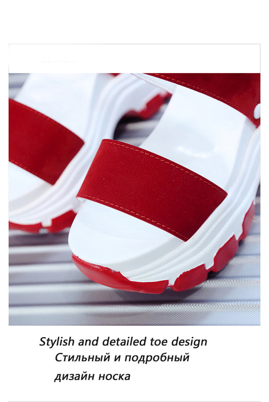 Sandalias de Cuña con Plataforma para Mujer - Tacón de 10cm - Image 11