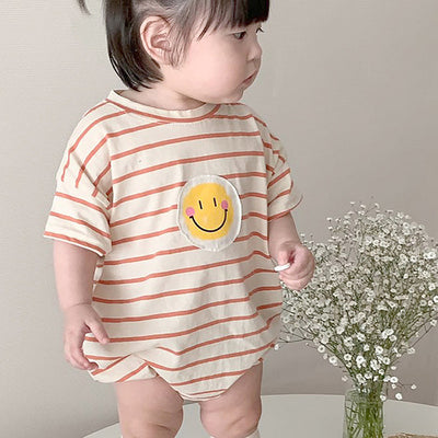 Mono Infantil de Rayas Delgadas para Niños y Niñas - Image 3