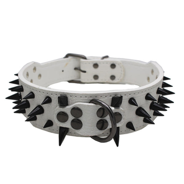 Collar Antiexplosión Reforzado con Remaches Resistente a Mordidas para Perros Grandes - Image 6