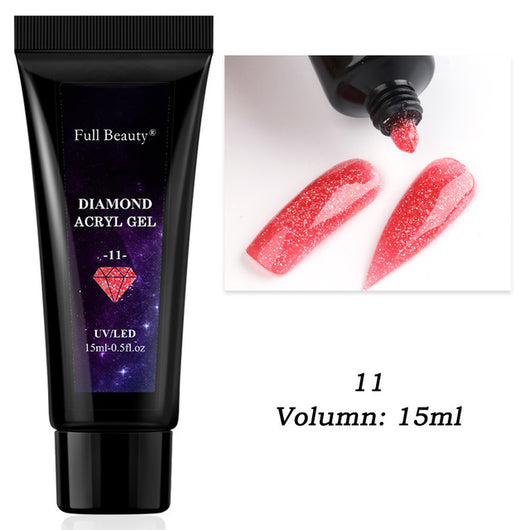 Adhesivo Profesional para Extensiones de Uñas con Cristales Brillantes - Image 24