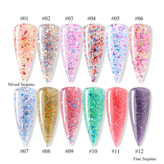 Adhesivo Profesional para Extensiones de Uñas con Cristales Brillantes - Image 4