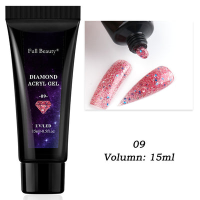 Adhesivo Profesional para Extensiones de Uñas con Cristales Brillantes - Image 10