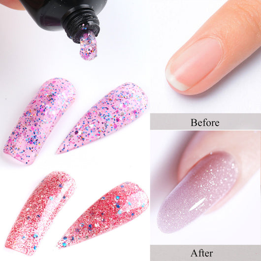 Adhesivo Profesional para Extensiones de Uñas con Cristales Brillantes - Image 12