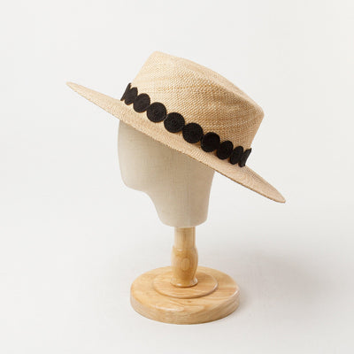 Sombrero Pork Pie de Paja Natural para Mujer - Estilo Elegante y Protección Solar - Image 7