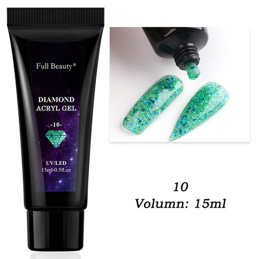 Adhesivo Profesional para Extensiones de Uñas con Cristales Brillantes - Image 19