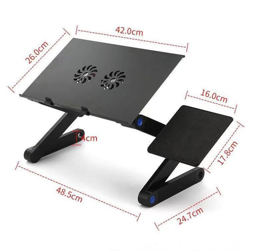 Escritorio Plegable para Laptop con Doble Ventilador de Refrigeración - Image 11
