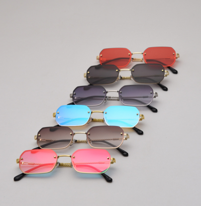 Gafas de Sol Estilo Urbano con Lentes de Color - Diseño Slim Trendy - Image 8