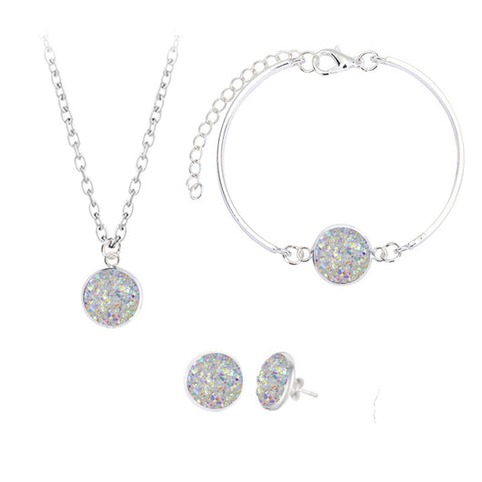Conjunto de Joyas con Cristales Naturales - Aretes, Pulsera y Collar - Image 5