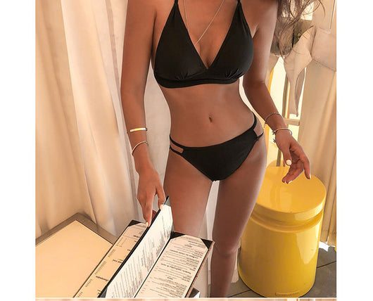 Traje de Baño Escotado con Fruncido Moldeador para Termas - Image 11