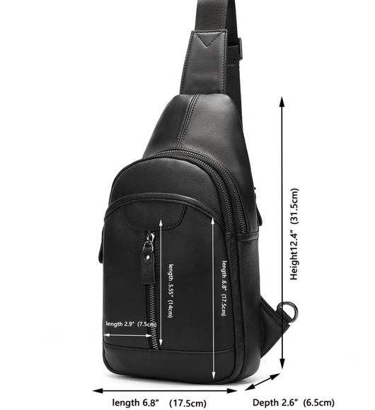 Bolsa Bandolera Deportiva para Hombre - Mochila de Pecho Versátil - Image 6
