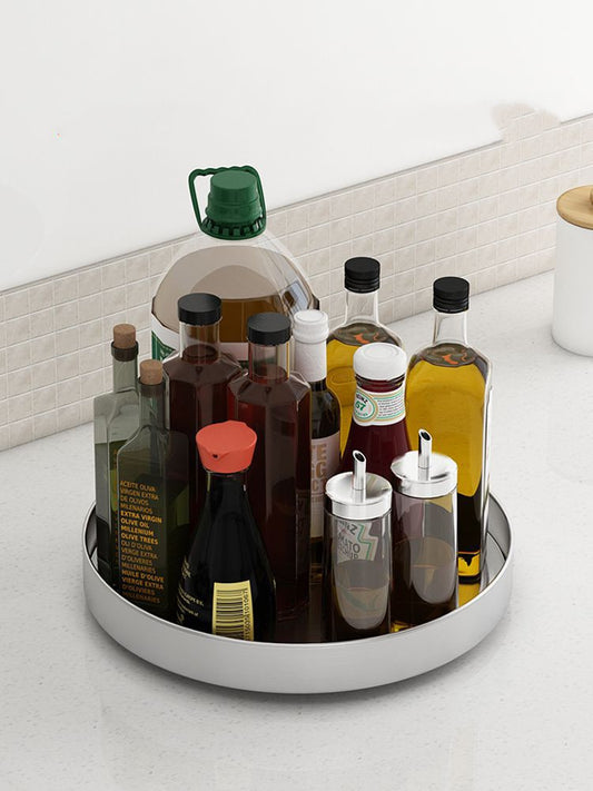 Organizador Giratorio de Condimentos y Aceites para Cocina