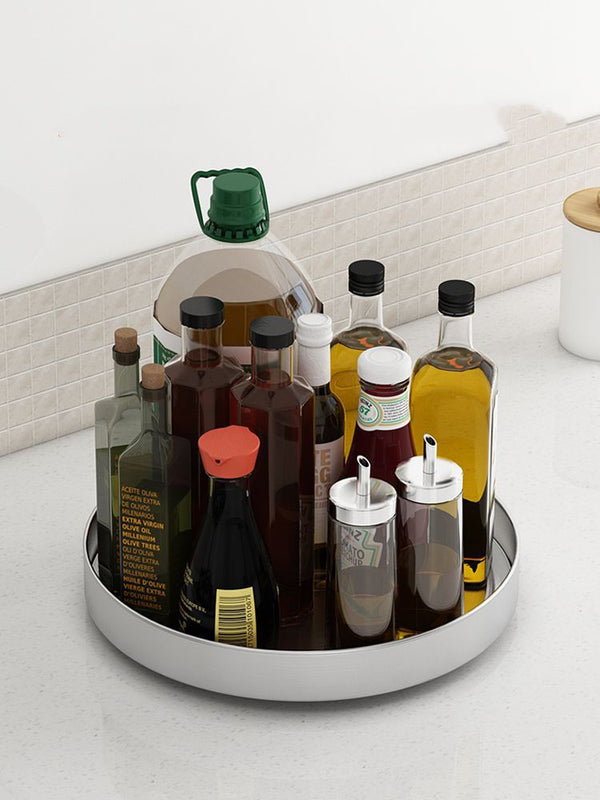 Organizador Giratorio de Condimentos y Aceites para Cocina