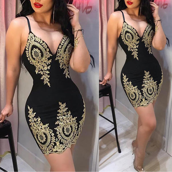 Vestido de Tirantes Elegante para Fiestas y Clubes