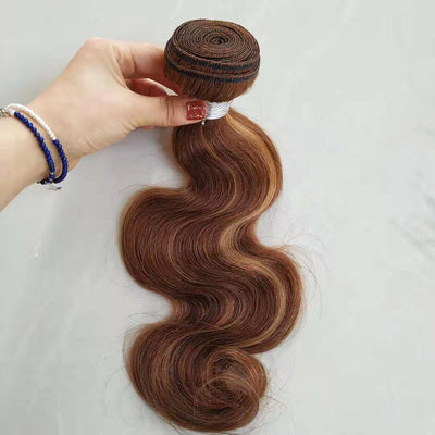 Extensiones de Cabello Natural Ondulado Efecto Piano - Paquete de Cabello Humano - Image 3