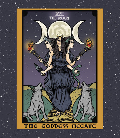 Cthulhu Hierophant tarot card tapestry featuring a green Cthulhu monster over a submerged city with cultists. - Image 9