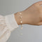 Pulsera de Perlas de Agua Dulce Ashchi en Plata de Ley 925