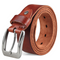Cinturón de Cuero para Hombre - Diseño Retro Minimalista